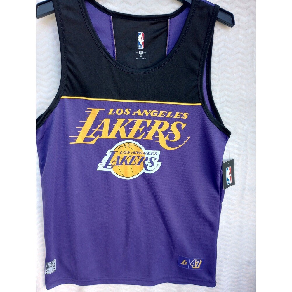 Nwt men's Los Angeles Lakers NBA basketball sleeveless tank top shirt medium